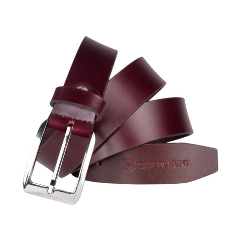 Men’s Oil Pull-Up Leather Wallet & Belt Combo | Classic Bi-Fold Wallet + Vintage Brown Formal Belt | Premium Gift Set
