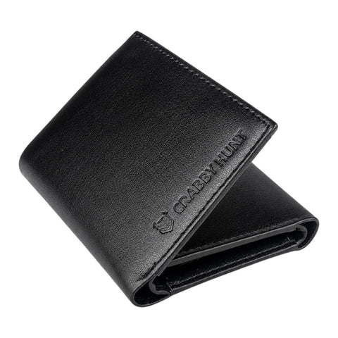 Premium Men's Leather Wallet & Belt Combo Set – Black Executive Gift Collection