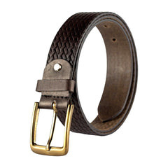 Men’s Premium Leather Belts – Black & Brown Combo with Stylish Metal Buckles