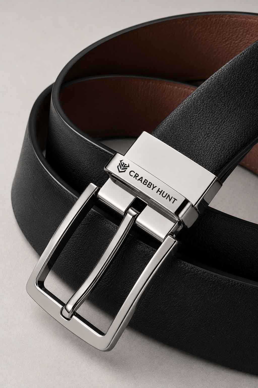 Sleek Polished Metal Buckle