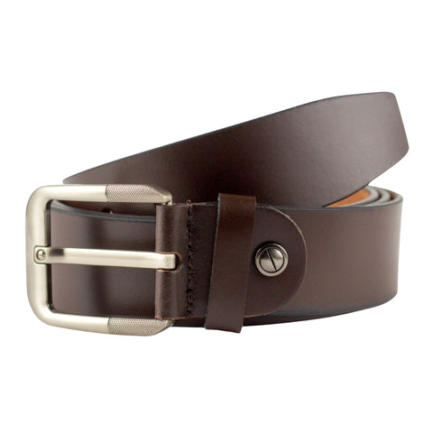 Genuine Leather Belt Combo for Men – Classic Black & Brown Belts with Stylish Buckles
