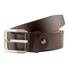 Genuine Leather Belt Combo for Men – Classic Black & Brown Belts with Stylish Buckles