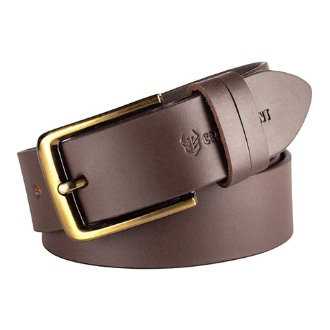 Classic Men’s Leather Belts – Black & Brown Combo Pack | Office & Casual Wear Essentials