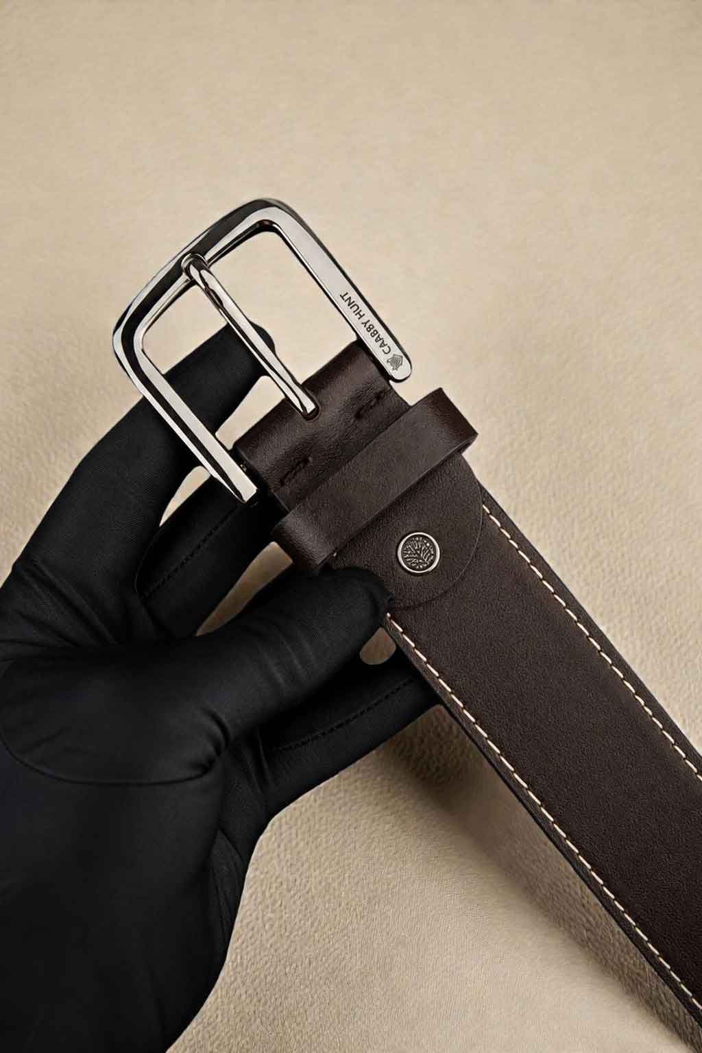 Mirror-Polish Statement Buckle