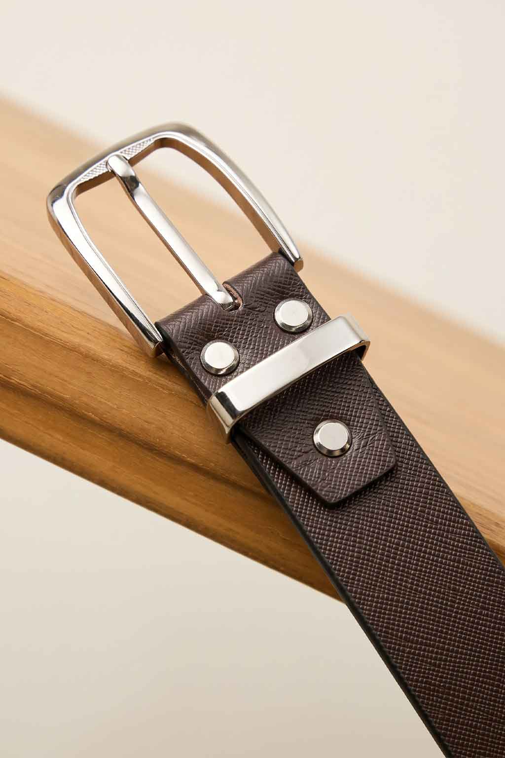 Round Gunmetal Buckle