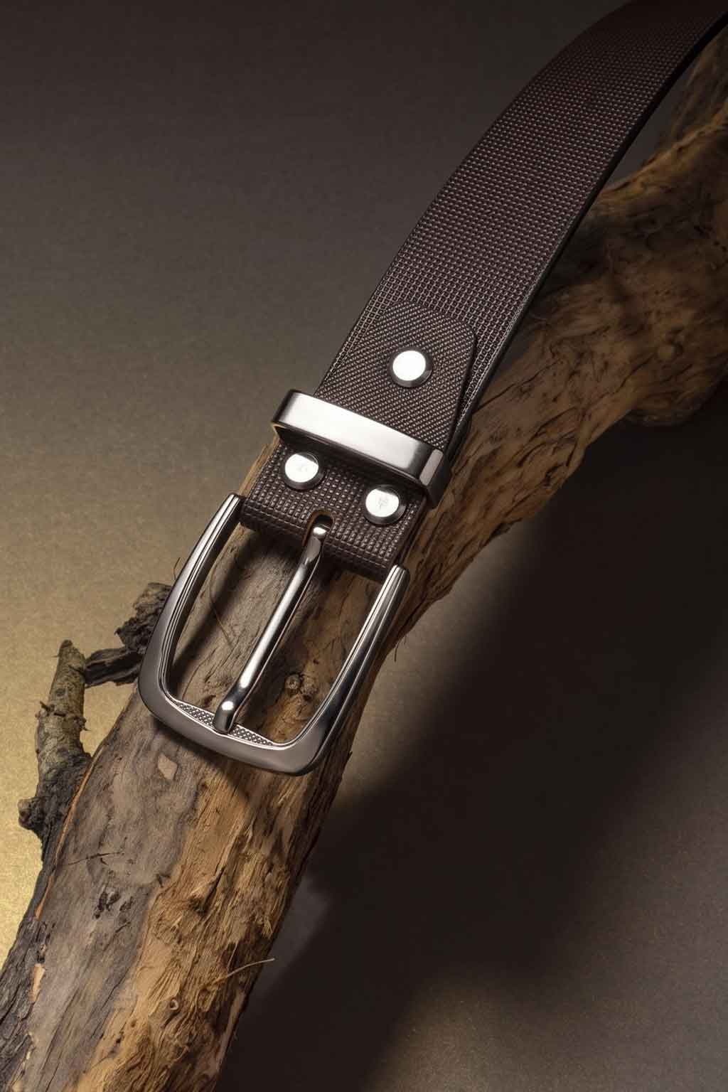 Round Gunmetal Buckle