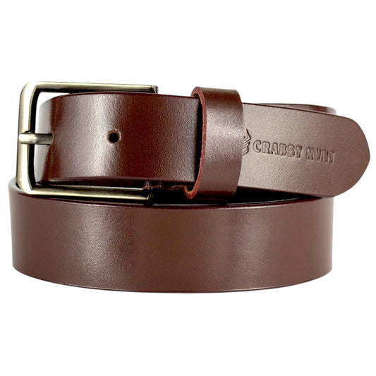 Genuine Brown Leather Belt for Casual & Formal Wear