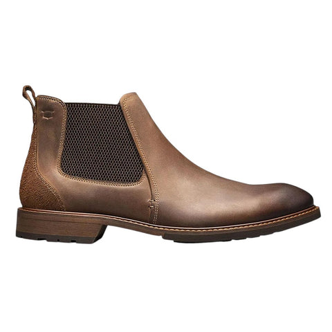 Heritage Chelsea Boot — Tan Brown Leather | Men's Slip-On Ankle Boot