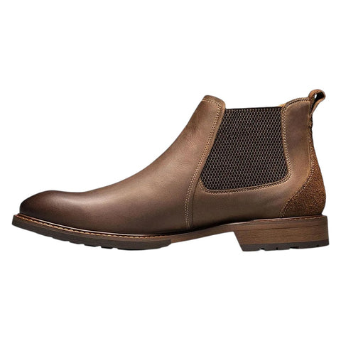 Heritage Chelsea Boot — Tan Brown Leather | Men's Slip-On Ankle Boot