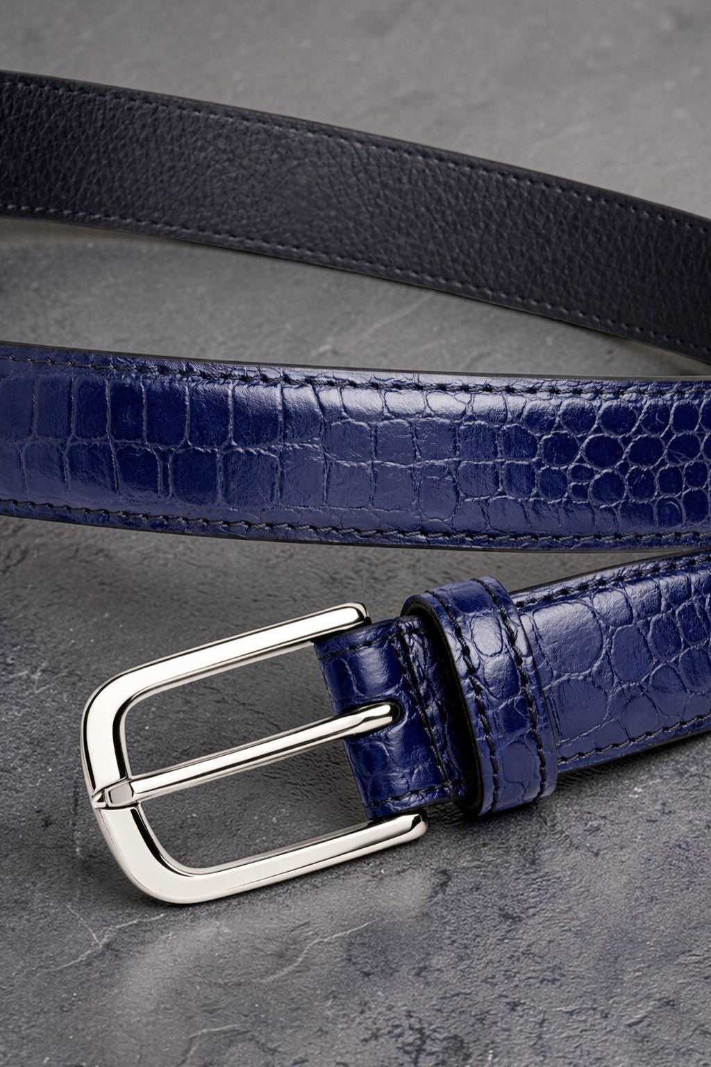 Sleek Chrome Buckle