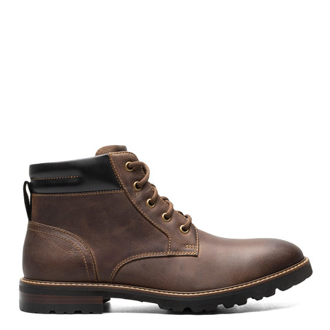 Crabby Hunt Renegade Brown Leather Boots for Men | Plain Toe Chukka Design